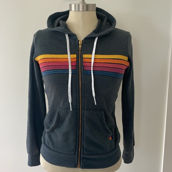 Aviator Nation Sweaters - Aviator Nation Full Zip Hoodie Sz XS /12